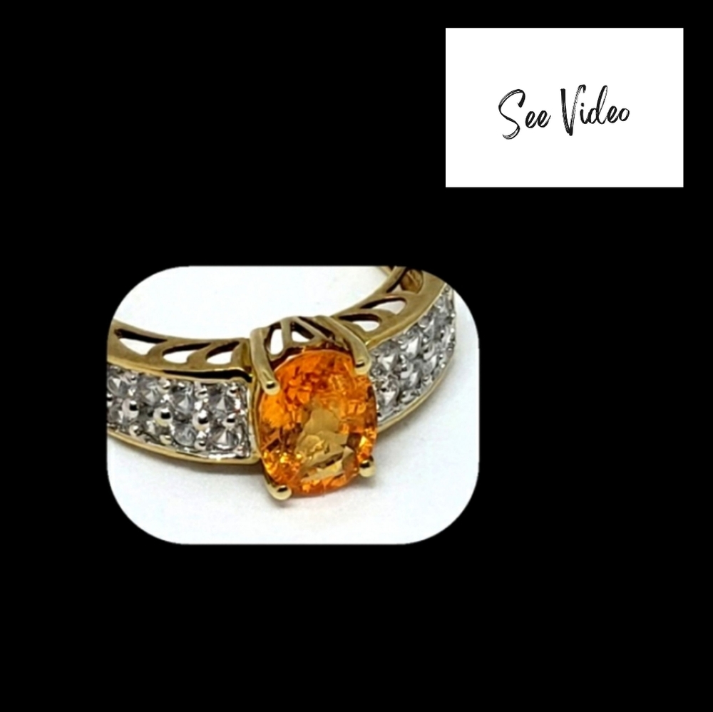 Garnet Sapphire Ring - Picture 6 of 6